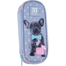 Пенал 1 відділення з додатковою вкладкою Kite Studio Pets SP24-599, 67073