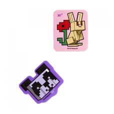 Гумка фігурна 2 дизайна мікс Minecraft.Spring Yes, 560608