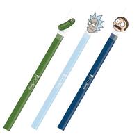 Ручка гелева пиши-стирай Kite Rick and Morty синя RM22-352, 62269