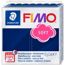 Полімерна глина Fimo Soft синя королівська 57 грам Staedtler, 802035
