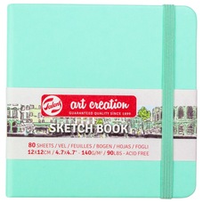 Блокнот для графіки Talens Art Creation 12х12cм 80 аркушів Fresh Mint Royal Talens, 9314034