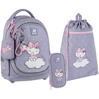Рюкзак з наповненням пенал сумка для взуття Kite Hello Kitty SETHK25-724S, 70489