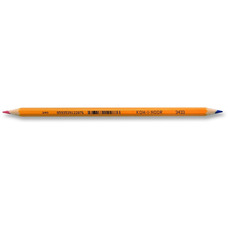 Олівець канцелярський синій червоний Koh-i-noor 3433, 01280