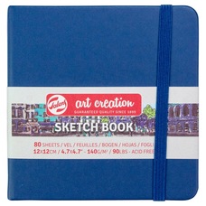Блокнот для графіки Talens Art Creation 12х12 см 80 аркушів Navy Blue Royal Talens, 9314234
