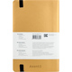 Книга записна А5 125х195 мм крапка 96 аркушів золотиста Partner Soft Axent 8312-35-A, 43159