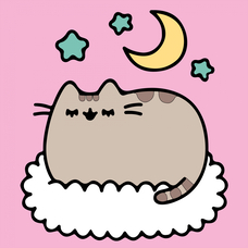 Картина за номерами 25х25 см Pusheen Солодкі сни Santi, 955023