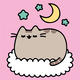 Картина за номерами 25х25 см Pusheen Солодкі сни Santi, 955023