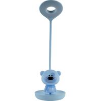 Настільна лампа LED з акумулятором блакитний Bear Kite K24-492-2-3, 66355