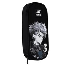 Пенал 1 відділення з додатковою вкладкою Kite Anime Boy K25-599-12, 70138