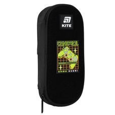 Пенал 1 відділення з додатковою вкладкою Kite Gaming Mode K25-599-19, 70140