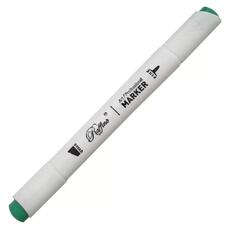 Скетч маркер двосторонній Marco Raffine Emerald Green G127, 918405