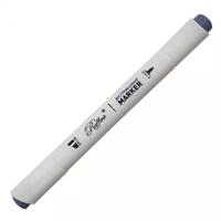Скетч маркер двосторонній Marco Raffine Cool grey CG07, 918221