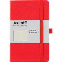 Книга записна А5 125х195 мм крапка 96 аркушів червона Partner Axent 8306-05-A, 43102