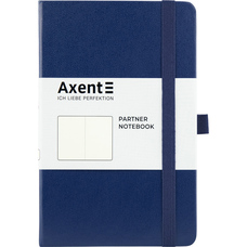 Книга записна А5 без лініювання 96 аркушів синя Partner Axent 8307-02-A, 43109