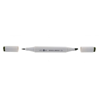 Скетч маркер двосторонній оливковий Santi SM-06, 390501