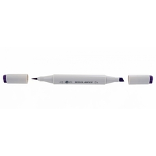 Скетч маркер двосторонній фіолетовий Santi SM-09, 390507