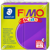 Полімерна глина Fimo Kids фіолетова 42 грама Staedtler, 80306
