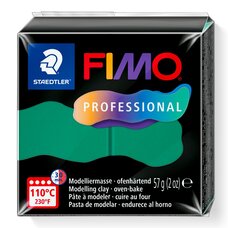 Полімерна глина Fimo Professional зелена 57 грам Staedtler, 8040500