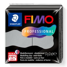 Полімерна глина Fimo Professional сіра 57 грам Staedtler, 804080