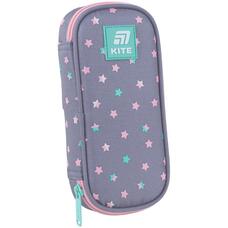 Пенал 1 відділення Kite Kawaii Stars K25-662-1, 70101
