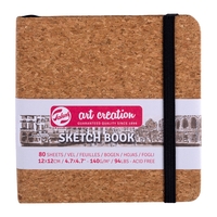 Блокнот для графіки Talens Art Creation 12х12 см 80 аркушів Cork Royal Talens, 9314054