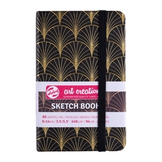 Блокнот для графіки Talens Art Creation А6 140 г/м 80 аркушів Art deco Royal Talens, 9314151