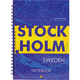 Блокнот А5 Stockholm на спіралі 96 аркушів тверда обкладинка Axent 8032-08-A, 42936