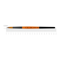 Пензель синтетика кругла № 12 Flame Rosa 1368R, 534303