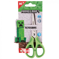 Ножиці 13 см з гумовими вставками YES Minecraft, 480430