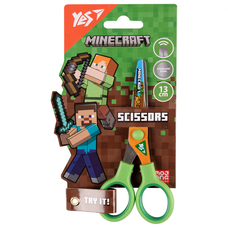 Ножиці 13 см з принтом на лезі YES Minecraft, 480440