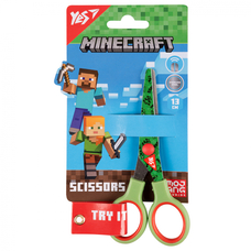 Ножиці 13 см з принтом на лезі YES Minecraft, 480436