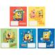 Зошит шкільний 18 аркушів клітинка Kite SpongeBob SquarePants SB25-236, 71762
