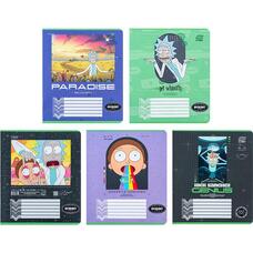 Зошит шкільний 18 аркушів клітинка Kite Rick and Morty RM24-236, 68167