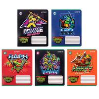 Зошит шкільний 18 аркушів лінія Kite Ninja Turtles NT24-237, 69600