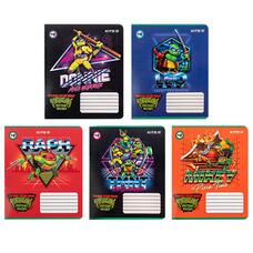 Зошит шкільний 18 аркушів лінія Kite Ninja Turtles NT24-237, 69600