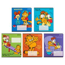 Зошит шкільний 18 аркушів лінія Kite Garfield GF24-237, 69598