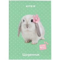 Щоденник шкільний тверда обкладинка Kite Studio Pets SP24-262-2, 67494
