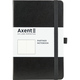 Книга записна А5 без лініювання 96 аркушів чорна Partner Axent 8307-01-A, 43110