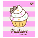 Зошит шкільний А5 18 аркушів лінія Pusheen YES, 766826