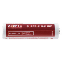 Батарейка лужна АА LR6 1.5V комплект 4 штуки Axent 5556-A, 15867
