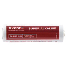 Батарейка лужна АА LR6 1.5V комплект 4 штуки Axent 5556-A, 15867
