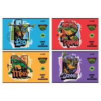 Альбом для малювання 24 аркуші скоба Kite Ninja Turtles NT25-242, 71811