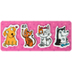 Закладка стікер пластикові 35х50 мм 4x20 шт Kite Pets K22-479-5, 62999