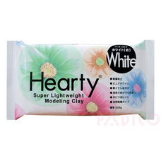 Полімерна глина самозастигаюча Hearty біла 180 грам Padico, 1513250