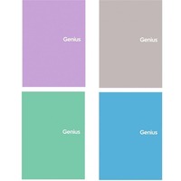 Зошит на спіралі А5 80 аркушів клітинка Genius Школярик, 224610