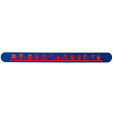 Лінійка-браслет Kite 30 см синя K20-019-1, 46074