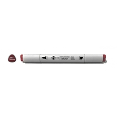 Скетч маркер двосторонній кармін Santi SM-51, 390717