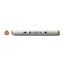 Скетч маркер двосторонній кориця Santi SM-58, 390724
